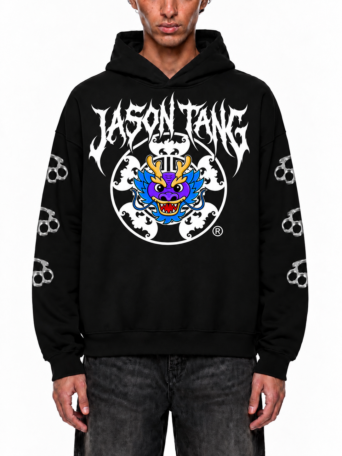 Purple Dragon “knuckles” Hoodie