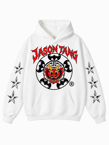 Red dragon “white ninja” Hoodie