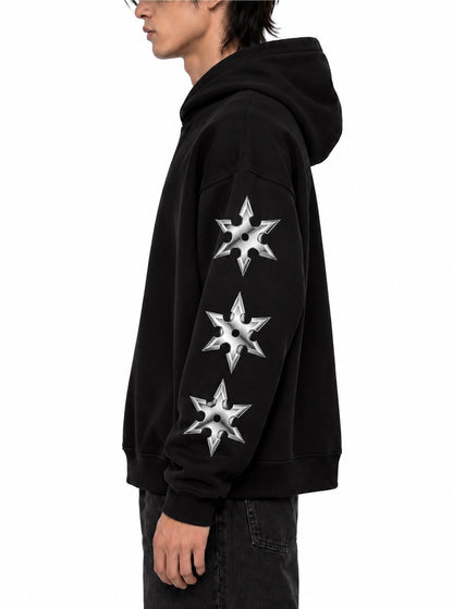 JT Blue Dragon Crest Hoodie