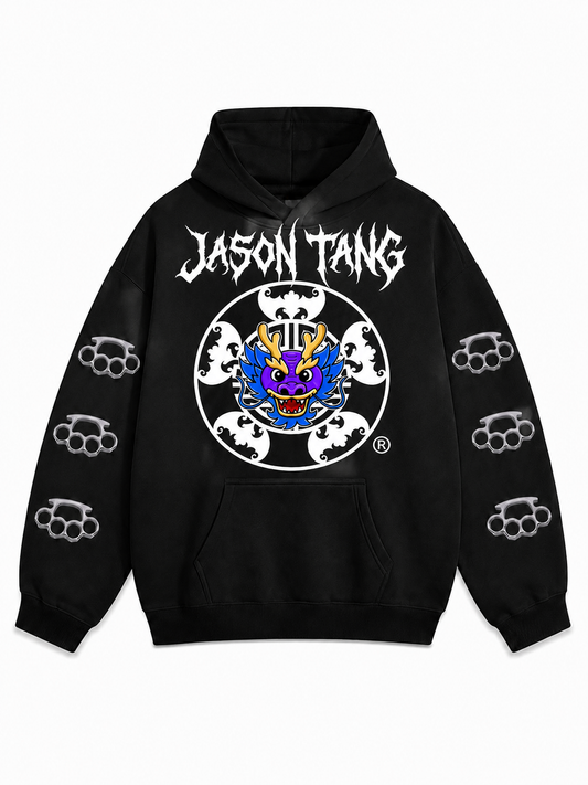 JT Purple Dragon Knuckles Hoodie