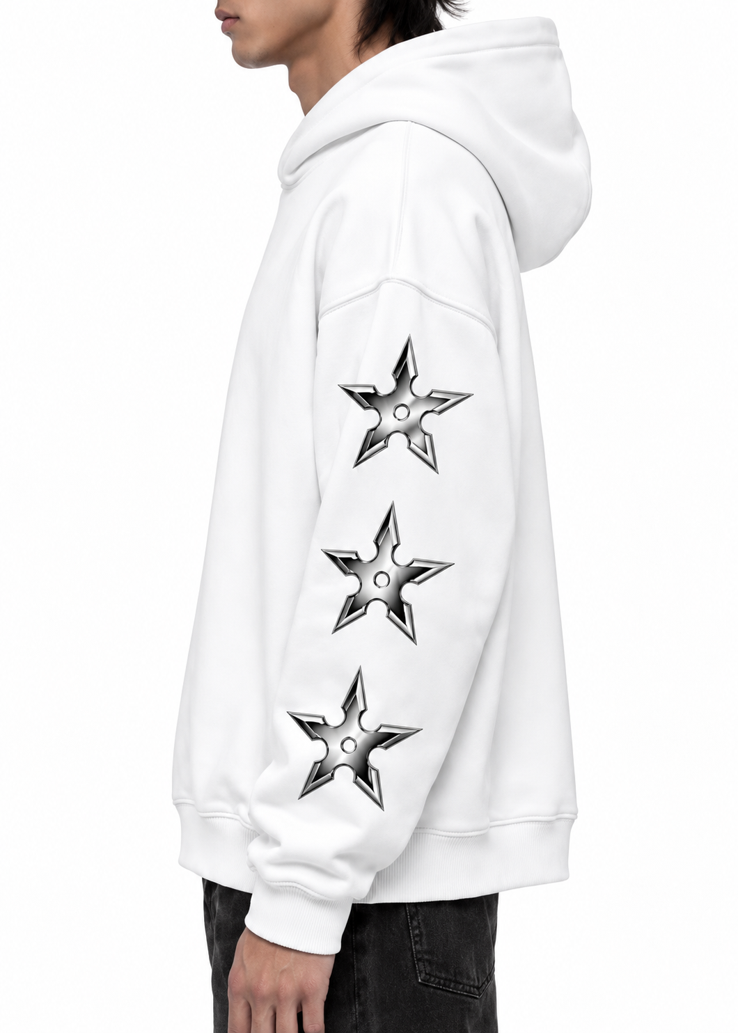Red dragon “white ninja” Hoodie