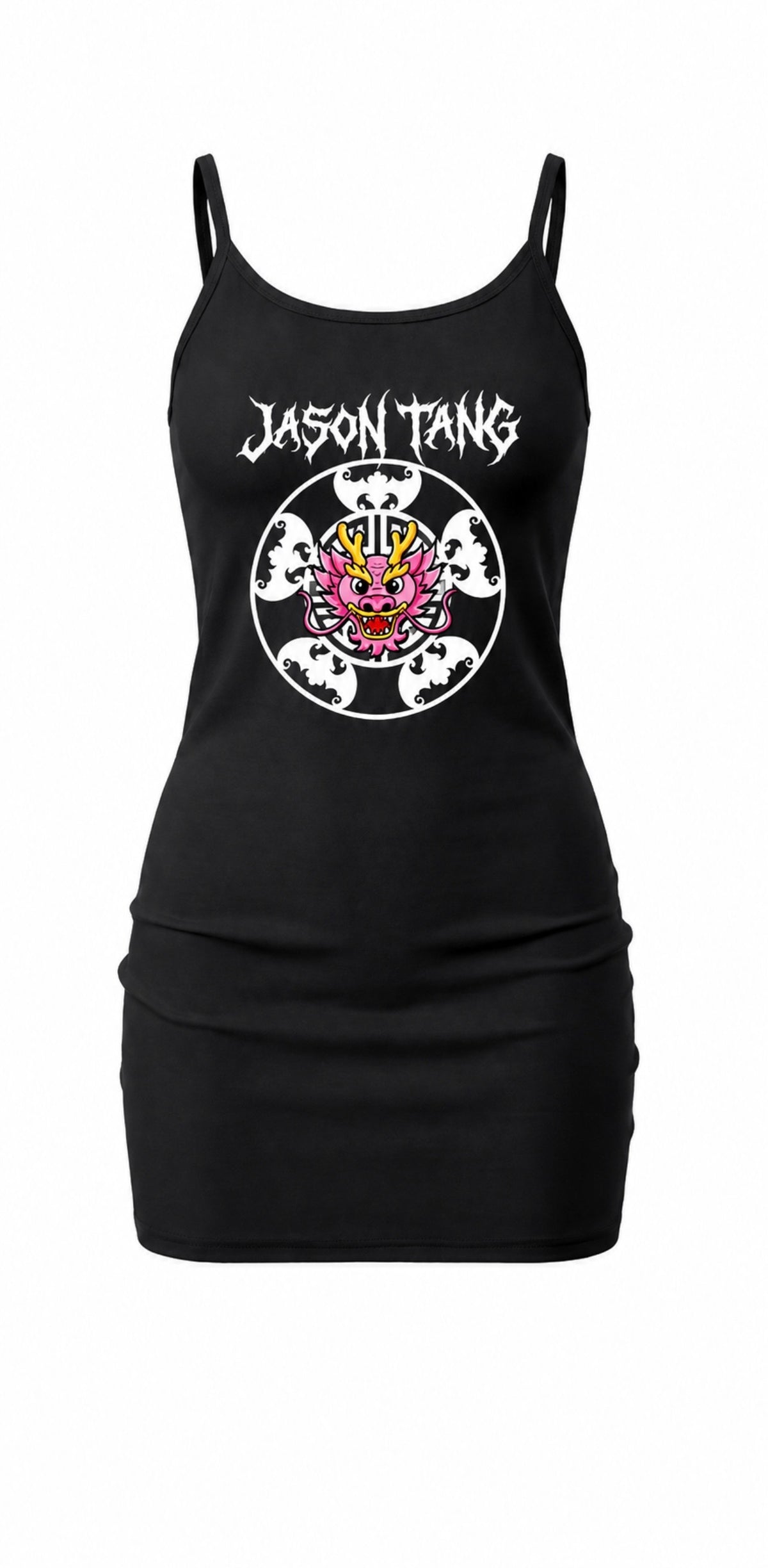 JT Pink Dragon Tight Dress