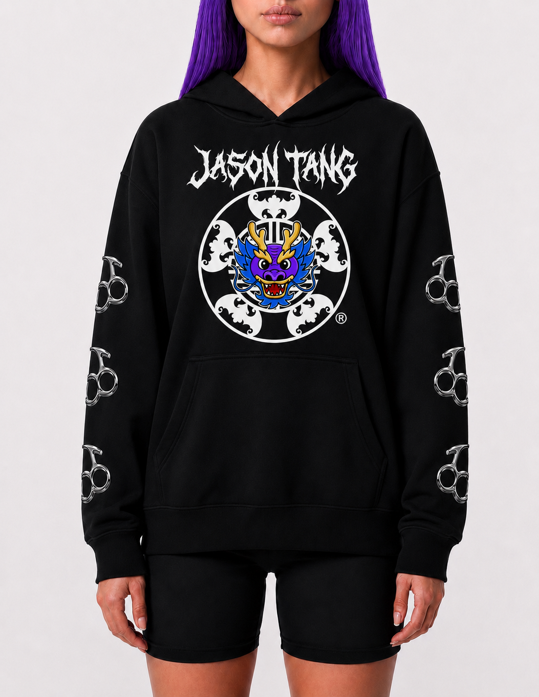 JT Purple Dragon Hoodie