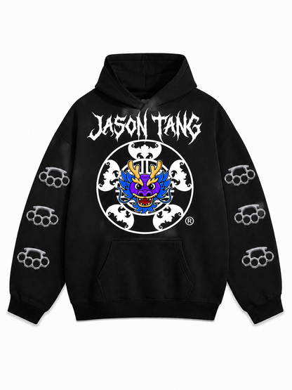 JT Purple Dragon Knuckles Hoodie