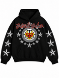 Red dragon Boxy Fit Fleece Hoodie