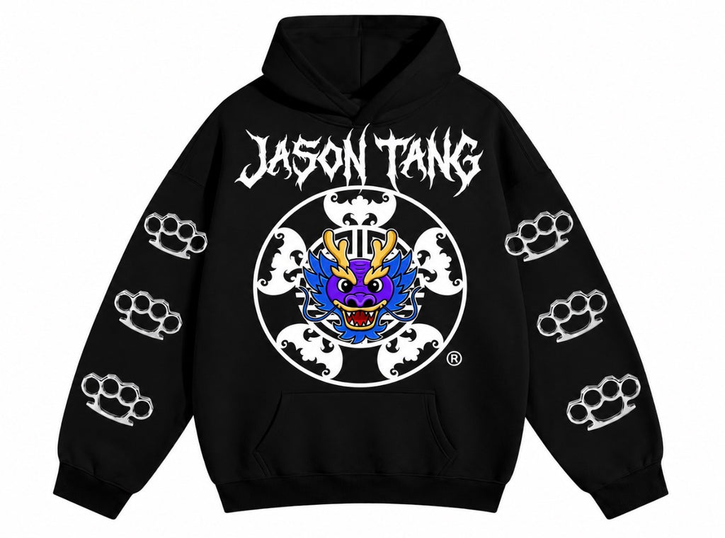 Purple Dragon Knuckles Hoodie