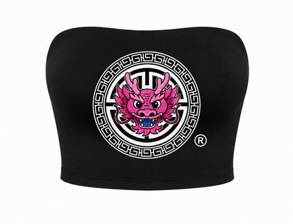 JT Pink Dragon Tube Top