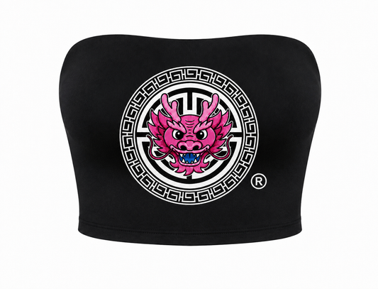 JT Pink Dragon Tube Top