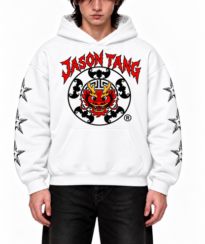 Red dragon “white ninja” Hoodie