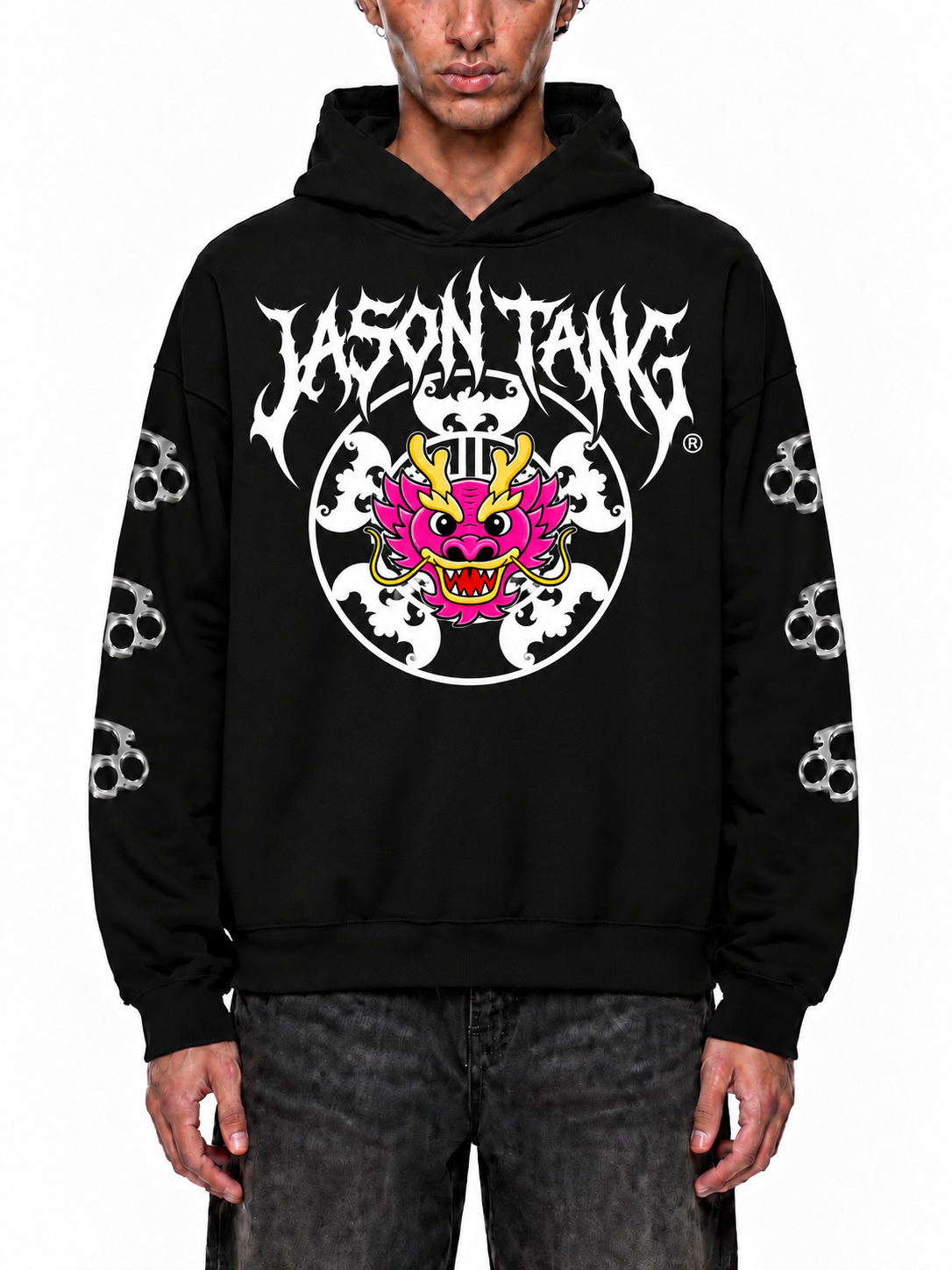 Pink Dragon “Knuckles” Hoodie