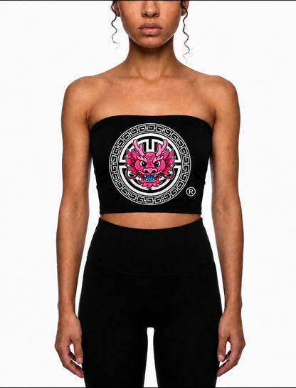 JT Pink Dragon Tube Top
