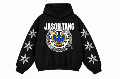 JT Blue Dragon Crest Hoodie